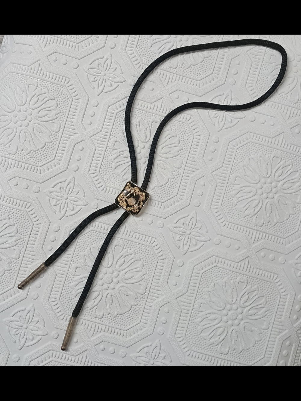 Vintage Gold Miners Bolo Tie